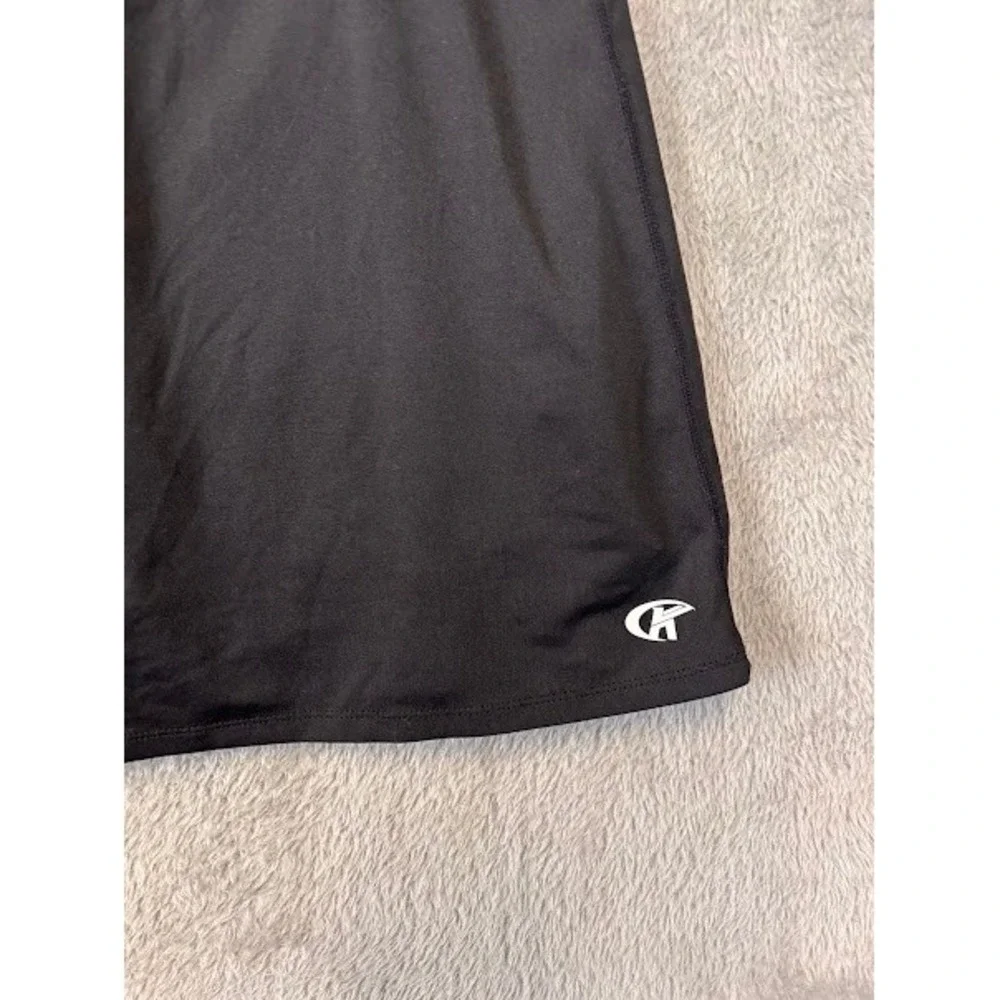 GK Elite Black Athletic Skort Built-in Shorts Womens XL Performance Tennis Golf